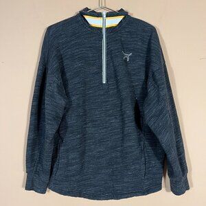 PINK Victorias Secret Black Marled Sweatshirt